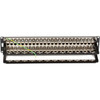Black Box CAT6 Patch Panel - Feed-Through, 2U, Shielded, 48-Port - 48 x RJ-45 - 48 Port(s) - 48 x RJ-45 - 2U High - Rack-mountable - TAA Compliant