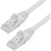 StarTech.com 125ft CAT6 Ethernet Cable - White Snagless Gigabit - 100W PoE UTP 650MHz Category 6 Patch Cord UL Certified Wiring/TIA - 125ft White CAT6 Ethernet cable delivers Multi Gigabit 1/2.5/5Gbps & 10Gbps up to 160ft - 650MHz - Fluke tested to A