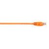 Black Box Connect Cat.6 UTP Patch Network Cable - 6 ft Category 6 Network Cable for Network Device - First End: 1 x RJ-45 Network - Male - Second End: 1 x RJ-45 Network - Male - 1 Gbit/s - Patch Cable - Gold Plated Contact - CM - 26 AWG - Orange