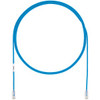 Panduit Cat.6a F/UTP Patch Network Cable - 29.86 ft Category 6a Network Cable for Network Device - First End: 1 x RJ-45 Network - Male - Second End: 1 x RJ-45 Network - Male - Patch Cable - 28 AWG - Blue - 1
