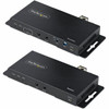 StarTech.com 4K HDMI over Fiber Extender Kit, 4K 60Hz, 3300ft (1km) Single Mode/1000ft (300m) Multimode LC Fiber Optic, HDR, IR Extender - HDMI over Fiber Extender Kit; 4K 60Hz HDMI over Single Strand LC Optical Fiber; 7.1ch Audio; HDR10; Single Mode