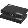 SIIG 4K 60Hz HDR HDMI KVM Over Cat6 Extender with S/PDIF & Touch Screen Support - Extends/splits HDMI signals up to 230ft (70m) through RJ45 network with nearly zero latency - Supports HDMI loopout - Video resolution up to 4K@60Hz 4:4::4 and HDR YUV 