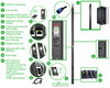 APC by Schneider Electric Rack PDU 9000 Switched, ZeroU, 32A, 230V, (21) C13 & (3) C19 - Switched - IEC 60309 32A 2P+E - 21 x IEC 60320 C13, 3 x IEC 60320 C19 - 230 V AC - Network (RJ-45) - 0U - Horizontal/Vertical/Toolless - Rack-mountable - Tower