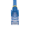 StarTech.com 15 ft. CAT6 Ethernet Cable - 10 Pack - ETL Verified - Blue CAT6 Patch Cord - Snagless RJ45 Connectors - 24 AWG - UTP - 15 ft. CAT6 Ethernet cable multipack meets all ANSI/TIA-568-D Category 6 patch cable specifications - High quality ETL