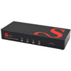 SIIG Full HD Quad-View 1080p HDMI KVM Switch MultiView Processor - Allows you to control 4 Port HDMI computers using one keyboard and mouse - HDMI 1080p/ 4 USB-A Hub 5Gbps/ 2 USB HID/ Microphone input/ Stereo audio output/ DIP switch/ Switch button/ 
