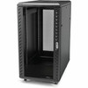 StarTech.com 4-Post 18U Server Rack Cabinet, 19" Data Rack Cabinet for Computer / IT Equipment, Home Network Rack, Half Height Server Rack - 4-Post 18U 19" server rack enclosure w/ adjustable mounting depth - EIA/ECA-310-E Compliant - 18U data cabine
