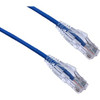 Axiom 10FT CAT6A BENDnFLEX Ultra-Thin Snagless Patch Cable 650mhz (Blue) - 10 ft Category 6a Network Cable for Network Device - First End: 1 x RJ-45 Network - Male - Second End: 1 x RJ-45 Network - Male - 10 Gbit/s - Patch Cable - Shielding - Gold Pl