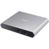 Aten 2-Port USB-C Gen 1 Dock KVM Switch with Power Pass-through - for Notebook/Smartphone - 100 W - USB Type C - 4 x USB Ports - USB Type-C - HDMI - Wired