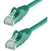 StarTech.com 100ft CAT6 Ethernet Cable - Green Snagless Gigabit - 100W PoE UTP 650MHz Category 6 Patch Cord UL Certified Wiring/TIA - 100ft Green CAT6 Ethernet cable delivers Multi Gigabit 1/2.5/5Gbps & 10Gbps up to 160ft - 650MHz - Fluke tested to A