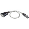 ATEN USB to RS-232 Adapter (100 cm) - 3.28 ft Serial/USB Data Transfer Cable for Cellular Phone, PDA, Camera, Modem, Network Adapter - First End: 1 x 19-pin DB-9 RS-232 Serial - Male - Second End: 1 x USB 2.0 Type A - Male - 230 kbit/s - 1