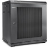 Rocstor SolidRack Wall Mount Rack Enclosure - Rocstor SolidRack 12U Wall Mount R112SH4 Rack Vented Enclosure - Front & Side Door Locks - 200 lb Maximum Weight Capacity - Assembled - 14.75" Rack Depth - Cold-rolled Steel - Optional Casters & Fans - 60