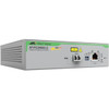 Allied Telesis PoE+ to Fiber Switching Media Converter - Network (RJ-45) - 1x PoE+ (RJ-45) Ports - 1 x LC Ports - Multi-mode - 850 nm Fiber - Gigabit Ethernet - 10/100/1000Base-T, 1000Base-SX - Power Supply - Standalone, Wall Mountable - TAA Complian