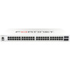Fortinet FortiSwitch FS-148F Ethernet Switch - 48 Ports - Manageable - 2 Layer Supported - Modular - 57 W Power Consumption - Optical Fiber, Twisted Pair - 1U High - Rack-mountable - Lifetime Limited Warranty