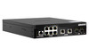 QNAP QSW-M2106PR-2S2T Ethernet Switch - 8 Ports - Manageable - 10 Gigabit Ethernet, 2.5 Gigabit Ethernet - 10GBase-X, 10GBase-T, 2.5GBase-T - 2 Layer Supported - Modular - 350 W Power Consumption - 310 W PoE Budget - Optical Fiber, Twisted Pair - PoE