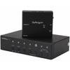 StarTech.com Multi-Input HDBaseT Extender with Built-in Switch - DisplayPort VGA and HDMI Over CAT5e or CAT6 - Up to 4K - up to 230 ft - Connect your laptop to a remote display over standard CAT5e or CAT6 cabling, and easily swap between HDMI, DP or 