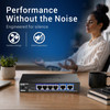 TRENDnet 6-Port 10G Switch, 4 x 2.5G RJ-45 Base-T Ports, 2 x 10G RJ-45 Ports, 60Gbps Switching Capacity, Wall Mountable, 10 Gigabit Network Connections, Lifetime Protection, Black, TEG-S762 - 6 Ports - 2.5 Gigabit Ethernet, 10 Gigabit Ethernet - 2.5G