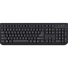 ARABIC 101 AND ENGLISH BILINGUAL KEYBOARD BLACK - Cable Connectivity - USB Interface - 104 Key - English (US), Arabic - QWERTY Layout - Windows - Black