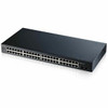 ZyXEL GS1900-48 L2 Web Managed 48-Port GbE Rackmount Switch with 2 SFP, Total 50-Ports - 48 Ports - Web Managed- 48 x RJ-45 - 2 x Expansion Slots - 10/100/1000Base-T, 1000Base-X - Desktop, Rack-mountable