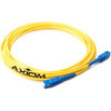 Axiom ST/ST Singlemode Simplex OS2 9/125 Fiber Optic Cable 2m - Fiber Optic for Network Device - 6.56 ft - 1 x ST Male Network - 1 x ST Male Network
