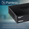 TRENDnet 8-Port Gigabit Desktop Switch, TEG-S83, 8 x Gigabit RJ-45 Ports, 16Gbps Switching Capacity, Fanless Design, Metal Enclosure, Lifetime Protection, Black - 8 Ports - Gigabit Ethernet - 1000Base-T - 2 Layer Supported - Power Adapter - 3.20 W Po