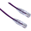 Axiom 10FT CAT6A BENDnFLEX Ultra-Thin Snagless Patch Cable 650mhz (Purple) - 10 ft Category 6a Network Cable for Network Device - First End: 1 x RJ-45 Network - Male - Second End: 1 x RJ-45 Network - Male - 10 Gbit/s - Patch Cable - Shielding - Gold 