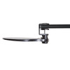 UNDER DESK SWIVEL ERGONOMIC MOUSE PLATFORM BLACK - 4" Height x 7.8" Width - Black - Metal, Plastic