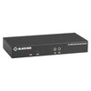 Black Box KVXLCHF-100 Video Extender Transmitter/Receiver - 1 Input Device - 2 Output Device - 98425.20 ft Range - 5 x USB - 1 x HDMI In - 2 x HDMI Out - 4K UHD - 3840 x 2160 - Optical Fiber - Desktop