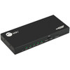 SIIG 4 Port HDMI 2.0 4K 60Hz HDR Splitter with EDID and Downscaling Feature - HDR- HDCP 2.2- HDMI 4K Splitter with EDID and Downscaling- 4-Port 4K HDMI Splitter 1 in 4 out Auto Video Scaling- 7.1-ch Audio- HDMI Splitter Metal Housing- Power LED Indic