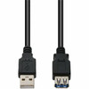 AddOn 30ft USB 2.0 (A) Male to Female Black Cable - 30 ft USB Data Transfer Cable for USB Charger, Notebook, PC, Mouse, Keyboard, External Hard Drive, Flash Drive - First End: 1 x USB 2.0 Type A - Male - Second End: 1 x USB 2.0 Type A - Female - Exte