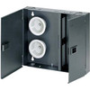 Panduit OPTICOM Wall Mount Rack Cabinet - Black