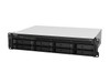 Synology RS1221+ SAN/NAS Storage System - AMD Ryzen V1500B Quad-core (4 Core) 2.20 GHz - 8 x HDD Supported - 0 x HDD Installed - 8 x SSD Supported - 0 x SSD Installed - 4 GB RAM DDR4 SDRAM - Serial ATA Controller - RAID Supported - 0, 1, 5, 6, 10, Ba