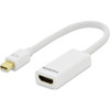 Axiom Mini DisplayPort Male to HDMI Female Adapter - MDPMHDMIF-AX - 3.80" HDMI/Mini DisplayPort A/V Cable for Audio/Video Device, Projector, MacBook, MacBook Pro, MacBook Air - First End: 1 x Mini DisplayPort 1.1a Digital Audio/Video - Male - Second 
