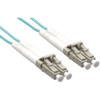 Axiom LC/LC Multimode Duplex OM4 50/125 Fiber Optic Cable 100m - 328.08 ft Fiber Optic Network Cable for Network Device - First End: 2 x LC Network - Male - Second End: 2 x LC Network - Male - Patch Cable - 50/125 µm - Aqua, Blue