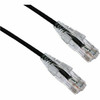 Axiom 10FT CAT6A BENDnFLEX Ultra-Thin Snagless Patch Cable (Black) - TAA Compliant - 10 ft Category 6a Network Cable for Network Device - First End: 1 x RJ-45 Network - Male - Second End: 1 x RJ-45 Network - Male - 10 Gbit/s - Patch Cable - Gold Plat