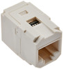 Panduit Network Connector - 1 Pack - 1 x RJ-45 Network Female - Off White