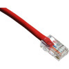 Axiom 10FT CAT6 550mhz Patch Cable Non-Booted (Red) - TAA Compliant - 10 ft Category 6 Network Cable for Network Device - First End: 1 x RJ-45 Network - Male - Second End: 1 x RJ-45 Network - Male - Patch Cable - Gold Plated Contact - 24 AWG - Red - 
