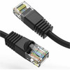 Axiom 35FT CAT5E 350mhz Patch Cable Molded Boot (Black) - TAA Compliant - 35 ft Category 5e Network Cable for Network Device - First End: 1 x RJ-45 Network - Male - Second End: 1 x RJ-45 Network - Male - Patch Cable - Gold Plated Connector - 24 AWG -
