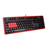 BLOODY GAMING 8 KEY MECHANICAL BACKLIT ZERO LAG GAMING KEYBOARD - Cable Connectivity - USB Interface Multimedia, Macro Hot Key(s) - QWERTY Layout - Windows - Mechanical Keyswitch - Black