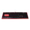 BLOODY GAMING 8 KEY MECHANICAL BACKLIT ZERO LAG GAMING KEYBOARD - Cable Connectivity - USB Interface Multimedia, Macro Hot Key(s) - QWERTY Layout - Windows - Mechanical Keyswitch - Black