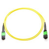 Axiom MPO Male to MPO Male Singlemode 9/125 Fiber Optic Cable - 3m - Fiber Optic for Network Device - 9.84 ft - 2 x MPO Male Network - 2 x MPO Male Network - 9/125 µm - Yellow