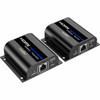Rocstor TrueReach HDMI Extender over CAT6/CAT6a/Cat7 Ethernet Cable - 4K 30Hz up to 131ft (40m) or 1080p up to 230ft (70m) - 4K 30Hz or 1080p 60Hz Video Extender - Point to Point Extender - Includes HDMI Transmitter and Receiver (Kit) - Supports IR p