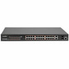 Rocstor SolidConnect SCM28 24-Port PoE+ Gigabit Managed Switch with 1 Gigabit RJ45 & 2 SFP Ports (Y10S011-B1) - 26 Ports - Manageable - Gigabit Ethernet - 10/100/1000Base-T, 1000Base-X - TAA Compliant - 2 Layer Supported - Modular - 2 SFP Slots - 370