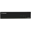 Black Box Secure KVM Switch, DVI-I, 4-Port, CAC NIAP 3.0 (Quad Head) - 4 Computer(s) - 1 Local User(s) - 3840 x 2160 - 10 x USB - 20 x DVI