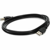 AddOn 5-Pack of 10ft USB 2.0 (A) Male to USB 2.0 (B) Male Black Cables - 100% compatible and guaranteed to work