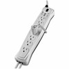 APC by Schneider Electric Basic Surge 7 Outlet W/Tel 10 Ft Cord 120V - NEMA 5-15P - 840 J - 120 V Input - 20 kA - 10 ft