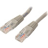 StarTech.com 3 ft Gray Molded Cat5e UTP Patch Cable - Make Fast Ethernet network connections using this high quality Cat5e Cable, with Power-over-Ethernet capability - 3ft Cat5e Patch Cable - 3ft Cat 5e Patch Cable - 3ft Cat5e Patch Cord - 3ft Molded