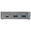 StarTech.com 4-Port USB C Hub - USB 3.2 Gen 2 (10 Gbps) - 3x USB-A & 1x USB-C - Powered - Universal Adapter Included - USB C hub adds 1x USB-C + 3x USB-A ports (incl. one fast-charge BC 1.2) to your USB-C laptop or tablet - Universal power adapter in