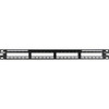 Panduit QuickNet QPP24BL Modular Patch Panel - 24 x MTP - 24 Port(s) - 24 x RJ-11 - 24 x MT Port(s) - 1U High - 19" Wide - Rack-mountable