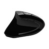 Adesso iMouse E90- Wireless Left-Handed Vertical Ergonomic Mouse - Optical - Wireless - Radio Frequency - 2.40 GHz - Black - USB - 1600 dpi - Scroll Wheel - 6 Button(s) - Left-handed