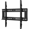 Telehook Heavy Duty Wall Mount for Flat Panel Display - 100" Screen Support - 330 lb Load Capacity - Steel - Black